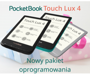 Nowości dla czytników PocketBook Touch Lux 4 – usprawnienia i Empik Go!