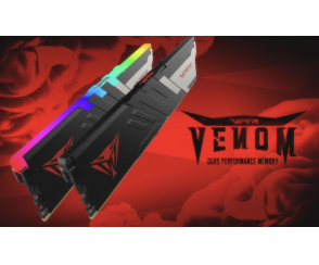 VIPER Gaming zapowiada jeszcze szybsze moduły pamięci VIPER VENOM DDR5