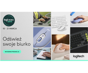 Odśwież biurko i pobudź kreatywność  - startują wiosenne Logi WORK DAYS