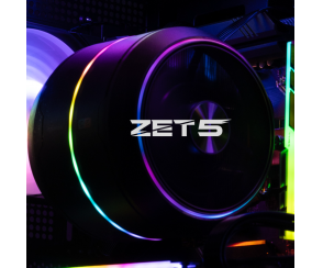 Zalman ZET 5 — wydajny cooler, który wygląda jak… silnik odrzutowy