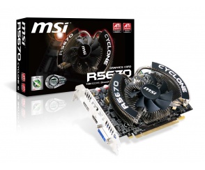 MSI wprowadza nową serię kart graficznych R5670 Cyclone 1G