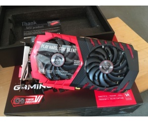 MSI Radeon RX 570 Gaming X na zdjęciach