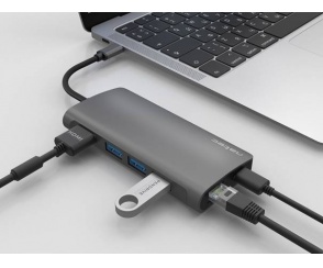 Natec Fowler 2 - lekki, wielofunkcyjny adapter USB-C