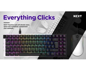 Kultowa marka NZXT zaprezentowała nową mysz i klawiaturę mechaniczną dla graczy