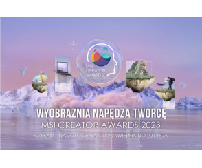 MSI ogłasza konkurs dla twórców MSI Creator Awards 2023. Do zgarnięcia nagrody o wartości 70 000 USD