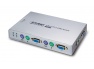 4 portowy mini przełącznik KVM