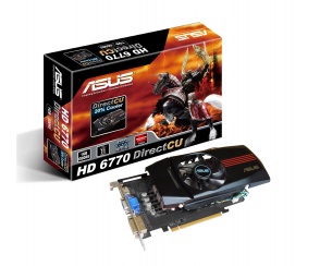 Firma ASUS wypuszcza karty graficzne HD 6770 DirectCU i HD 6750 Formula