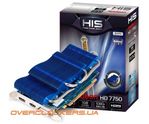 HD 7750 chłodzony pasywnie