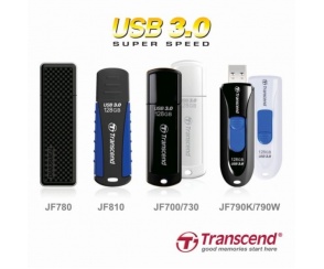 Trascend - nowe pendrivy USB 3.0 nawet do 256GB