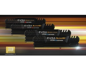 Pamięci EVGA Superclocked DDR3 i DDR4