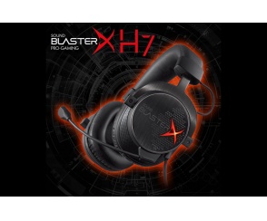 Słuchawki Sound BlasterX H7 - realistyczne brzmienie na wyciągnięcie ręki