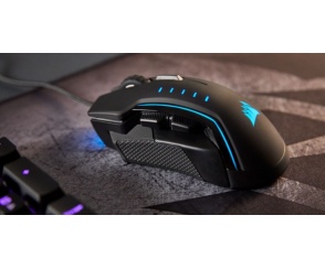 CORSAIR przedstawia GLAIVE RGB – zaawansowana myszka dla graczy