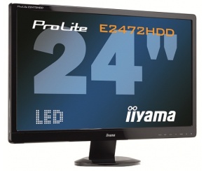 iiyama E2472HDD-1 - pierwszy panel z podświetleniem LED