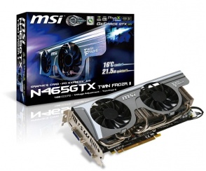 MSI N470GTX & N465GTX w wersji Twin Frozr II