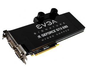 GeForce GTX 690 z chłodzeniem HydroCopper od EVGA