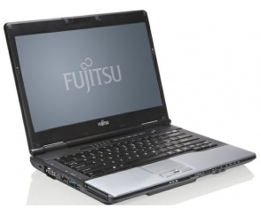 Trzy laptopy Fujitsu