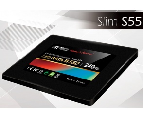 Silicon Power wprowadza dyski SSD Slim S55