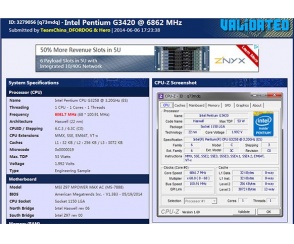 Intel Pentium G3258 po mocnym OC