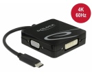 Delock: adapter USB Typ-C do obsługi wielu wyjść wideo