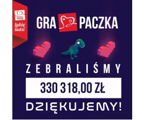 Gra Paczka - zebrano ponad 330 tys. złotych dla dzieci wykluczonych cyfrowo. A pomoc gra dalej!