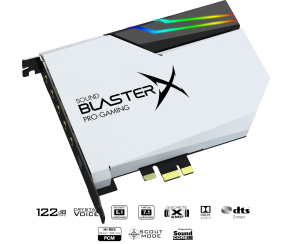 Sound BlasterX AE-5 Plus Pure Edition: Twój “świetlny” styl.