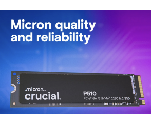 Premiera: Crucial P510 – dysk SSD PCIe 5.0 do najbardziej wymagających zastosowań Premiera: Crucial P510 – dysk SSD PCIe 5.0 do najbardziej wymagających zastosowań