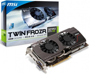 GTX 680 Twin Frozr III z 4GB pamięci RAM