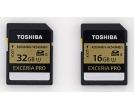 Toshiba Exceria Pro - szybkie karty SD