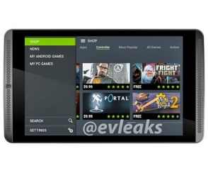 Nvidia Shield - nowy tablet sfotografowany