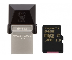 DT microDuo 3.0 i karta microSDHC/SDXC UHS-I klasy 10