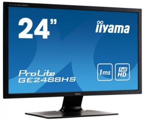 iiyama GE2488HS-B1 – 24-calowy monitor gamingowy z 1ms czasem reakcji