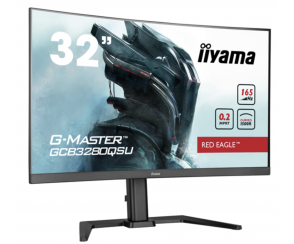 iiyama prezentuje G-Master GCB3280QSU-B1 Red Eagle - zakrzywiony monitor QHD VA dla wymagających graczy