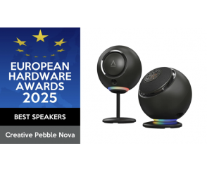Creative Pebble Nova najlepszym głośnikiem według European Hardware Awards 2025 Creative Pebble Nova najlepszym głośnikiem według European Hardware Awards 2025