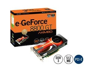 EVGA GeForce 8800GT AKIMBO