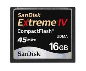 SanDisk Extreme IV CompactFlash 16GB