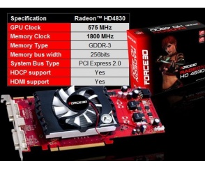 Force3D Radeon HD 4830