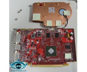 Rozebrany Radeon HD 4670