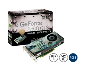 EVGA GeForce 8800GTS SSC i KO