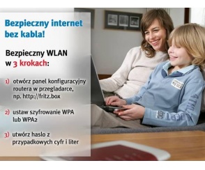 Bezpieczny internet na balkonie i w ogrodzie