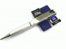 Thanko SD4PEN, jako długopis z portem USB i 4 kartami SD
