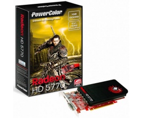 Jednoslotowy Radeon HD 5770 od Power Color