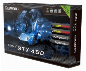 Podkręcony WinFastGTX 460 GDDR5 1 GB od Leadteka