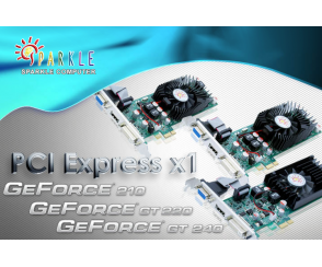 GeForce 210/GT220/GT240 od Sparkle