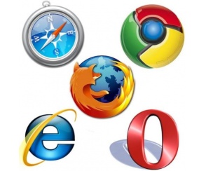 Chrome i Safari w górę - Internet Explorer i Firefox w dół