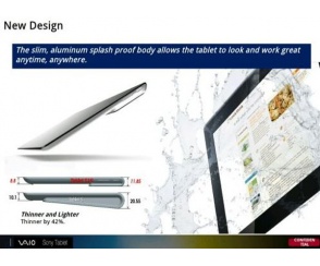 Sony z tabletem - Xperia Tablet