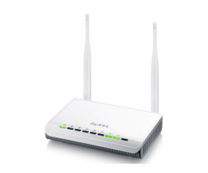 Bezprzewodowy router NBG-418N marki ZyXEL przeznaczony dla użytkowników domowych