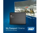 Dysk WD My Passport Cinema 1 TB dla filmów 4K