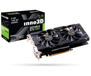 Inno3D GeForce GTX 1060 6GB X2 - karta graficzna dla graczy