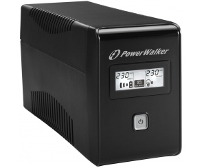 PowerWalker VI 850 LCD FR - cichy i kompaktowy zasilacz awaryjny