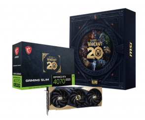 MSI i Blizzard Entertainment świętują 20-lecie World of Warcraft limitowaną edycją karty GeForce 4070 SUPER GAMING SLIM